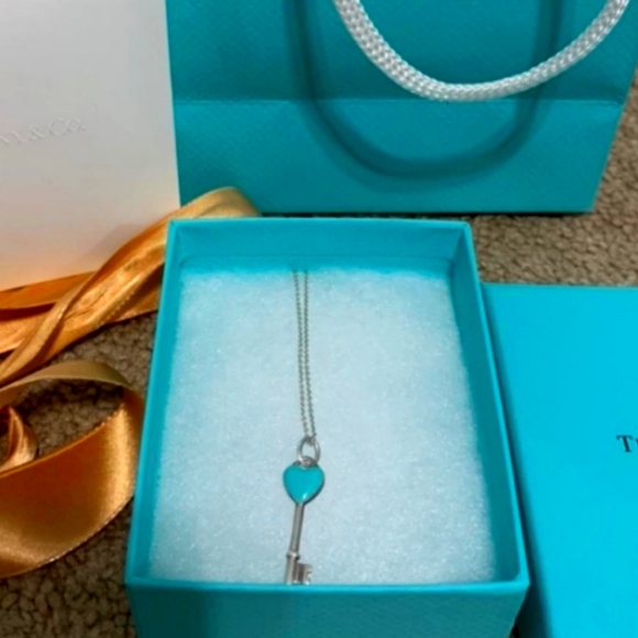 Tiffany & Co. Enamel Blue Key - Picture 6 of 13